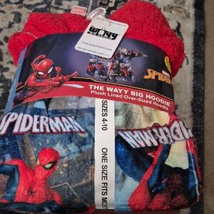 Marvel Spiderman Kids Pajamas - Red and Blue
